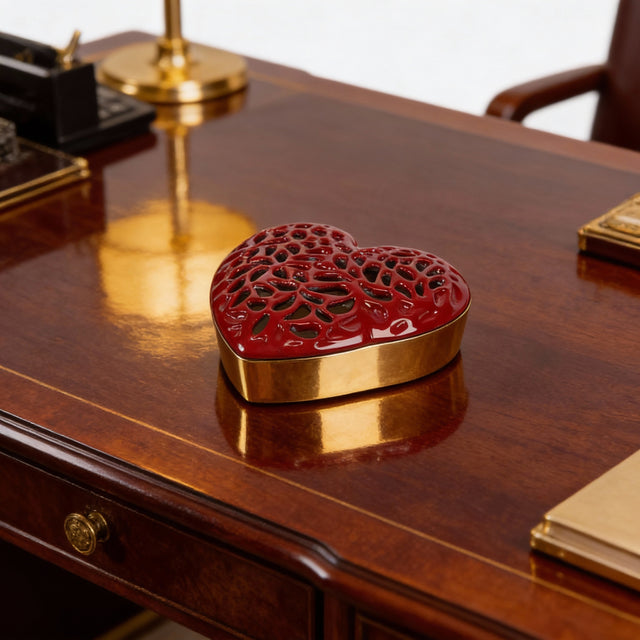 Amour Heart Keepsake Box