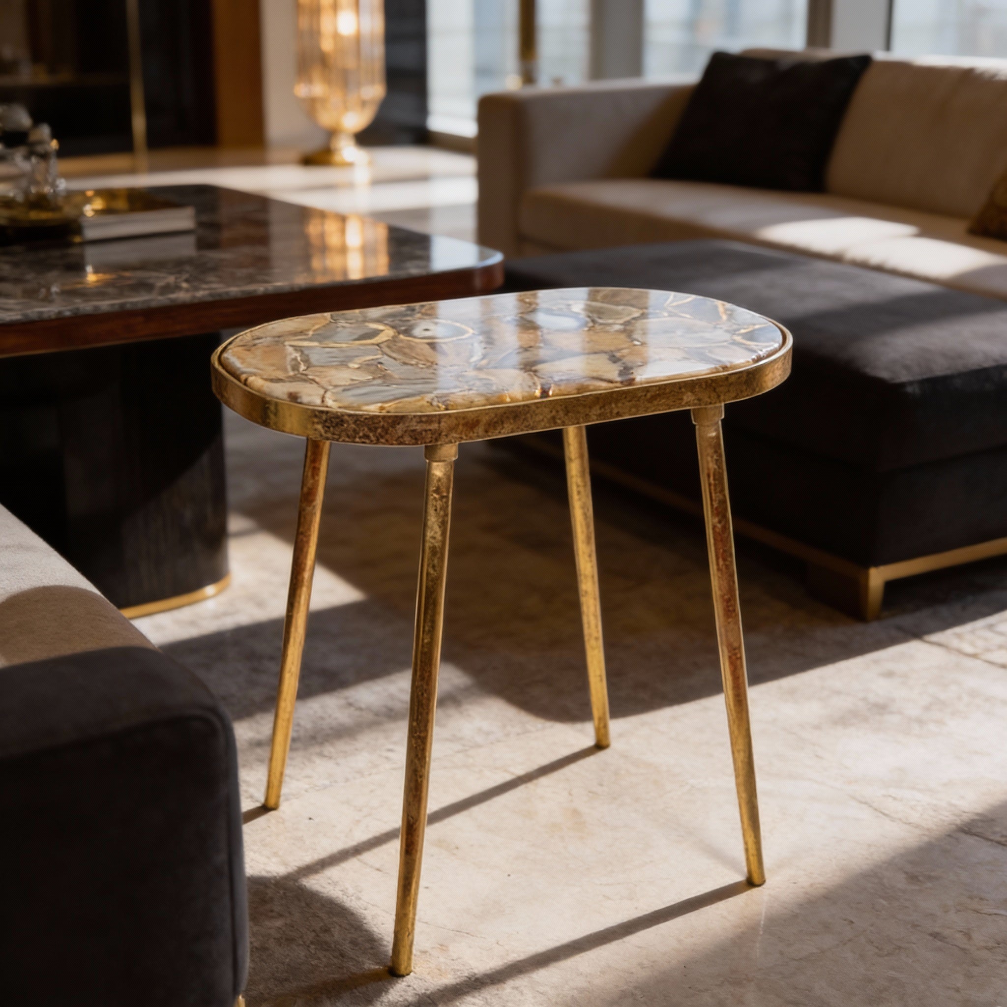 Elevation Long-Leg Side Table