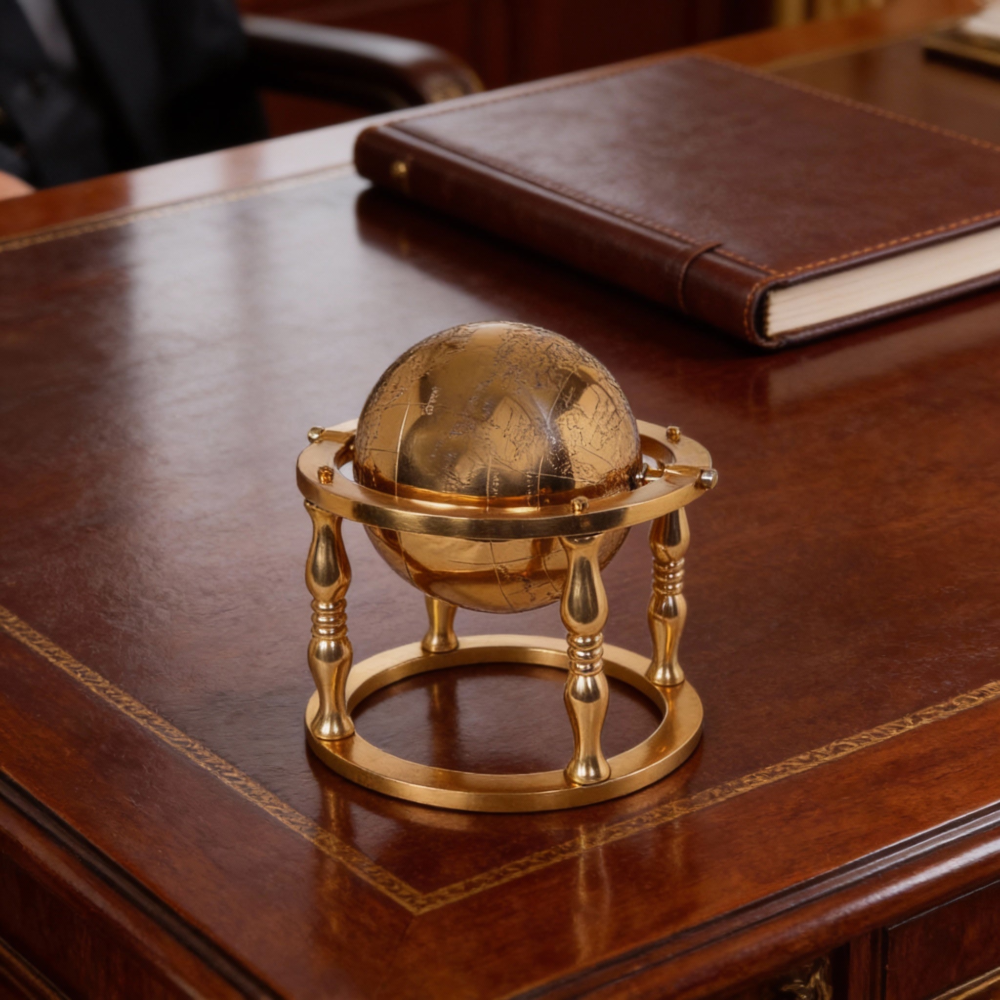 Atlas Brass Sphere Holder
