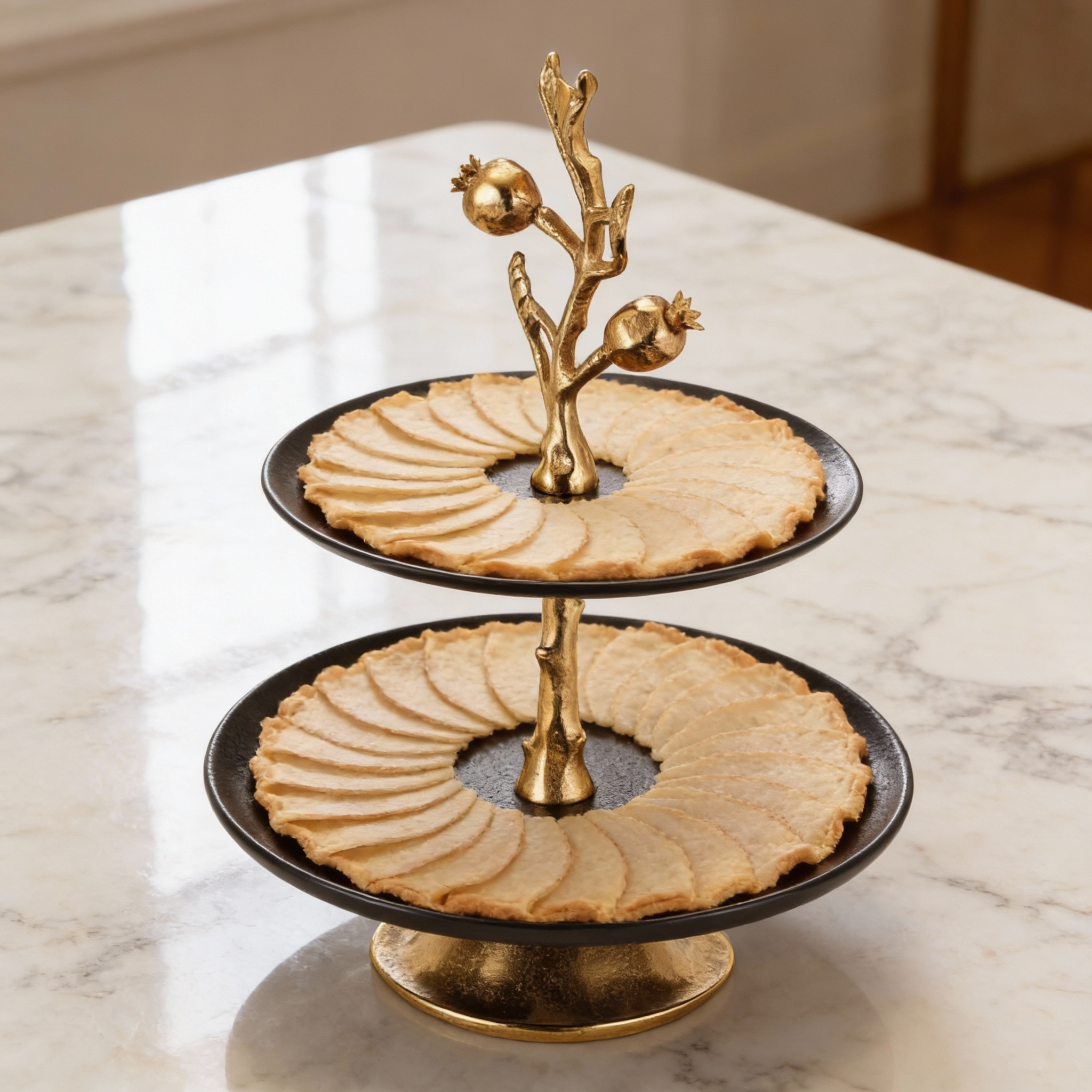 Crown Tiered Dessert Stand