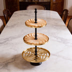 Noir Triple Tier Cake Stand