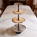 Noir Triple Tier Cake Stand