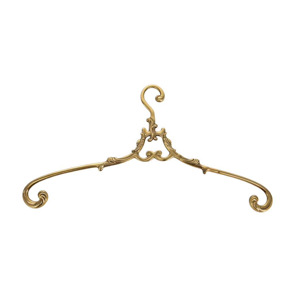 Finial Brass Coat Hook