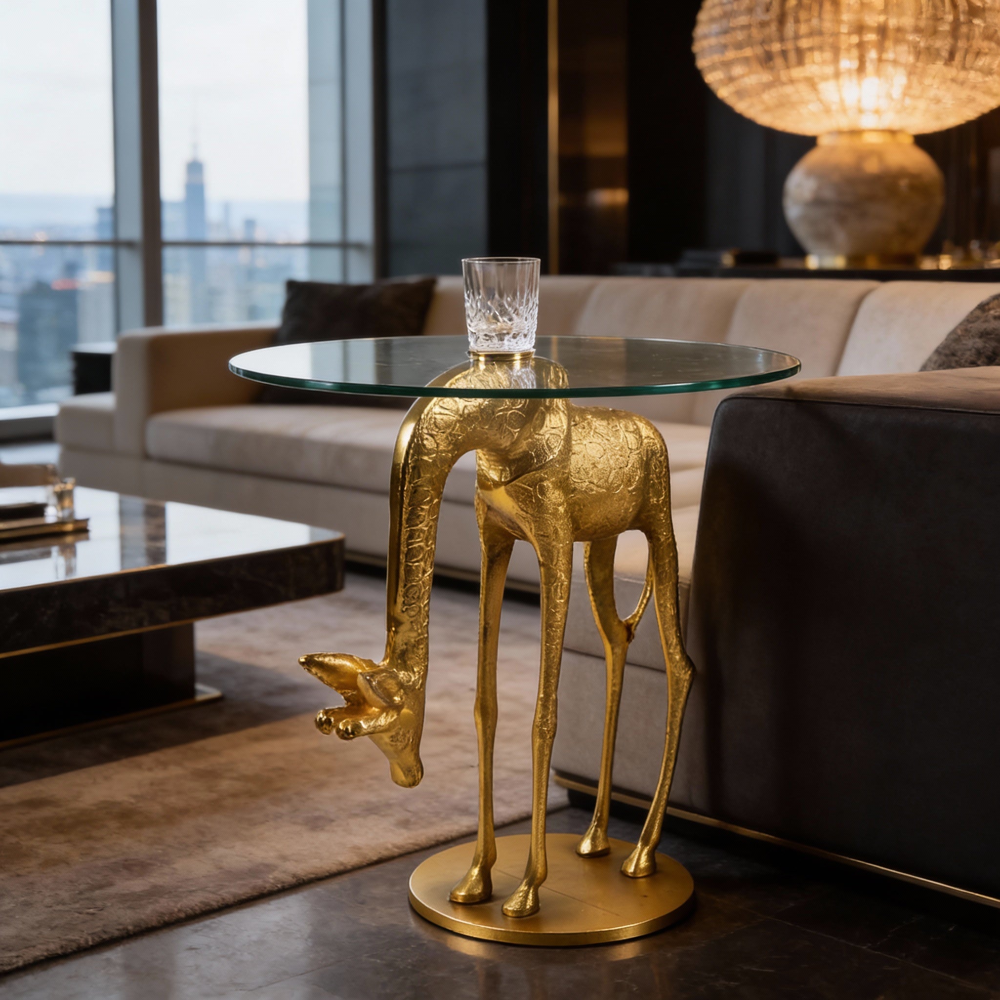 Giraffe Centre Side Table