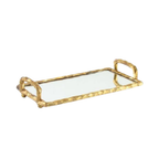 Glass & Metal Prestige Tray