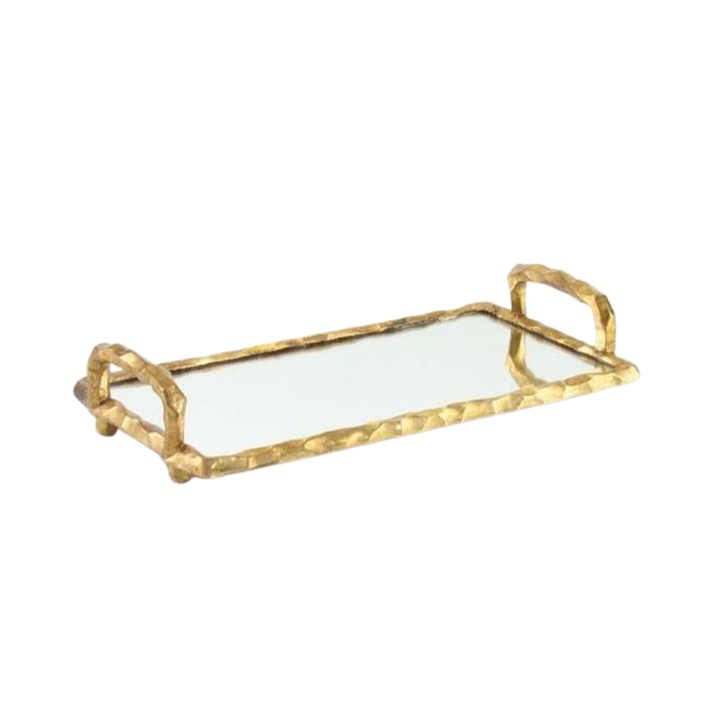 Glass & Metal Prestige Tray