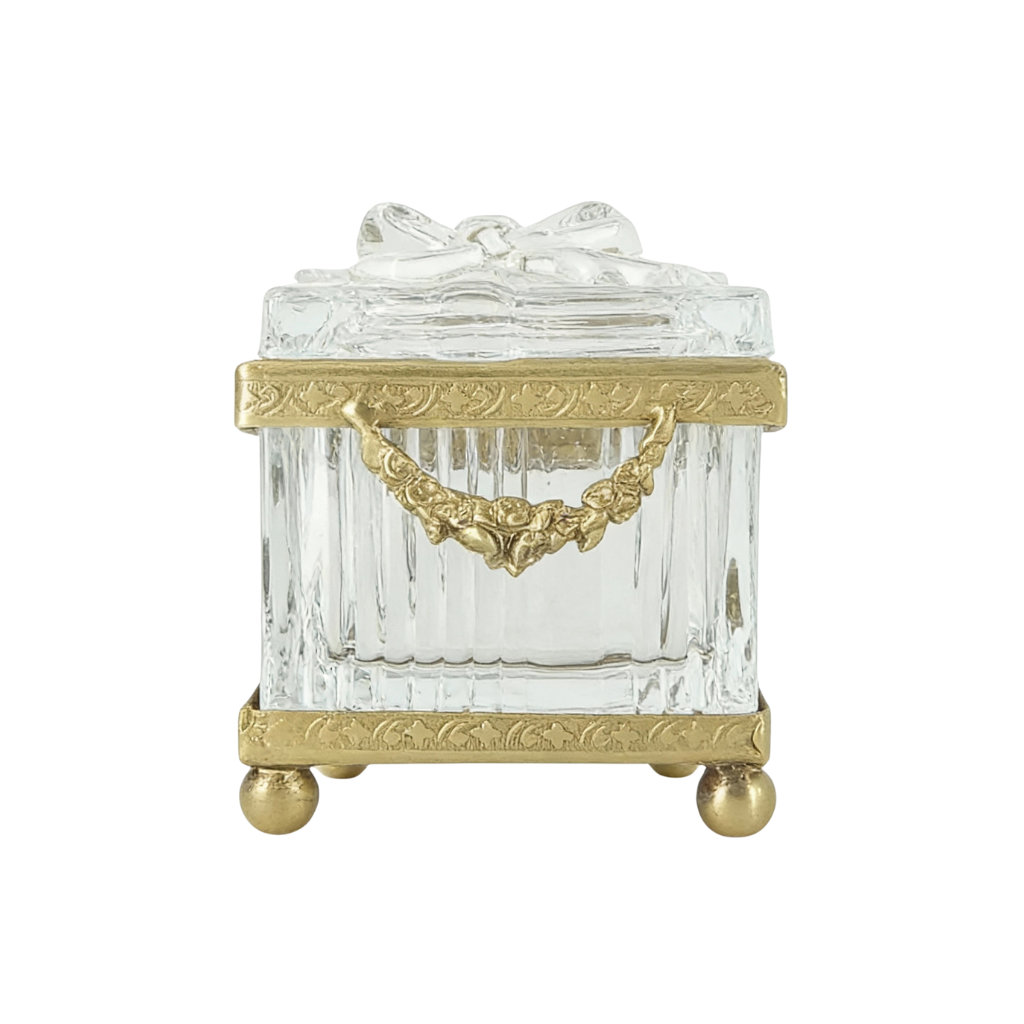 Cristal Glass Accent Box