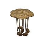 Bloome Flower Sculpted Side Table