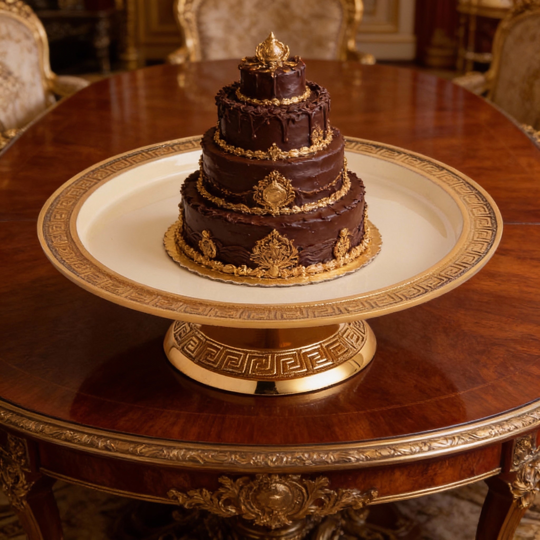 Round d'Or Cake Stand