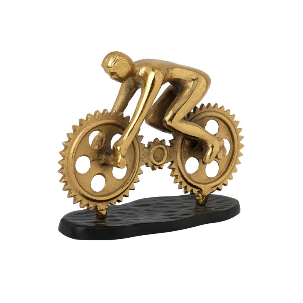 Velodrome Cyclist Sculpture