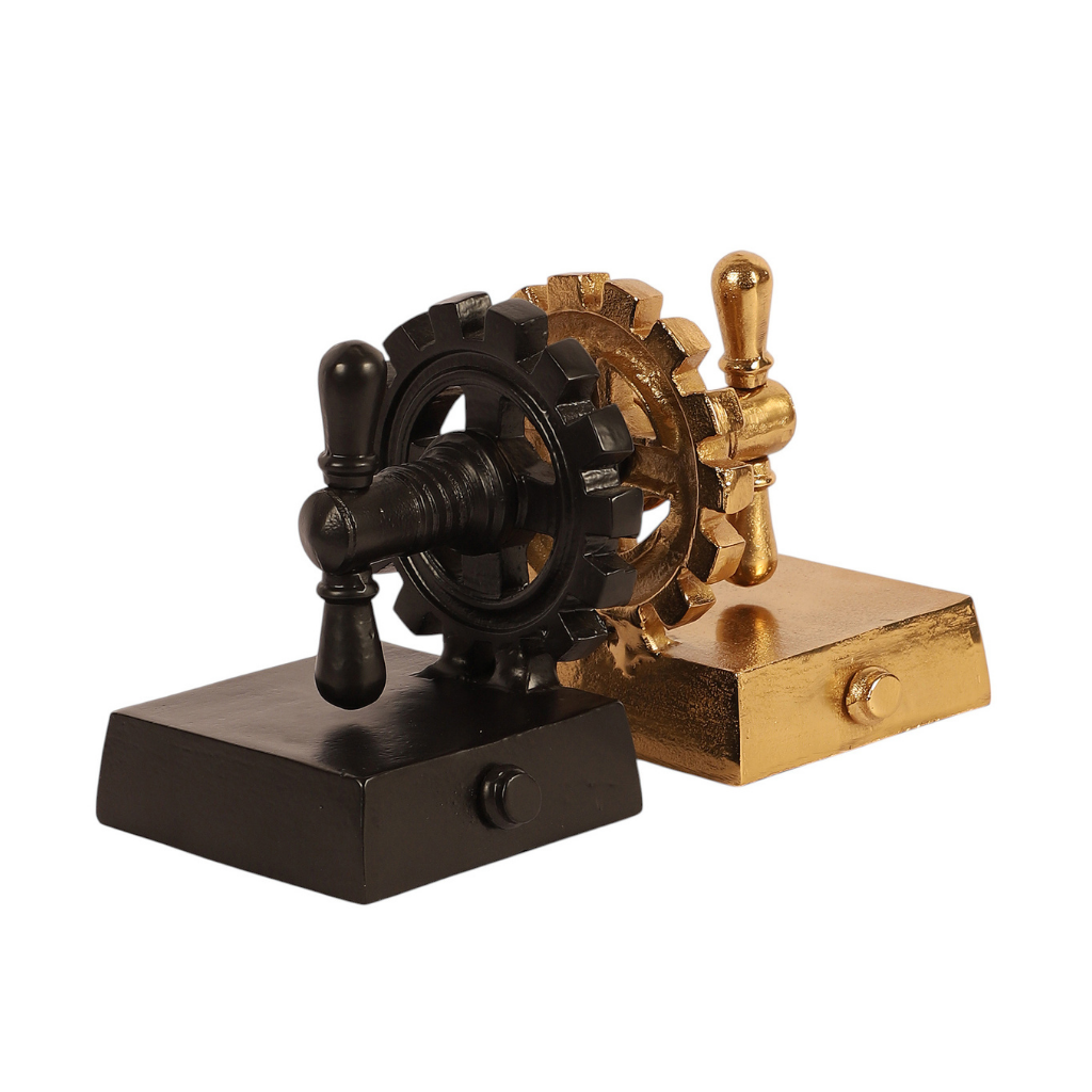 Rota Wheel Bookend