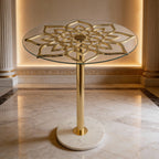 Forge Metal Accent Table