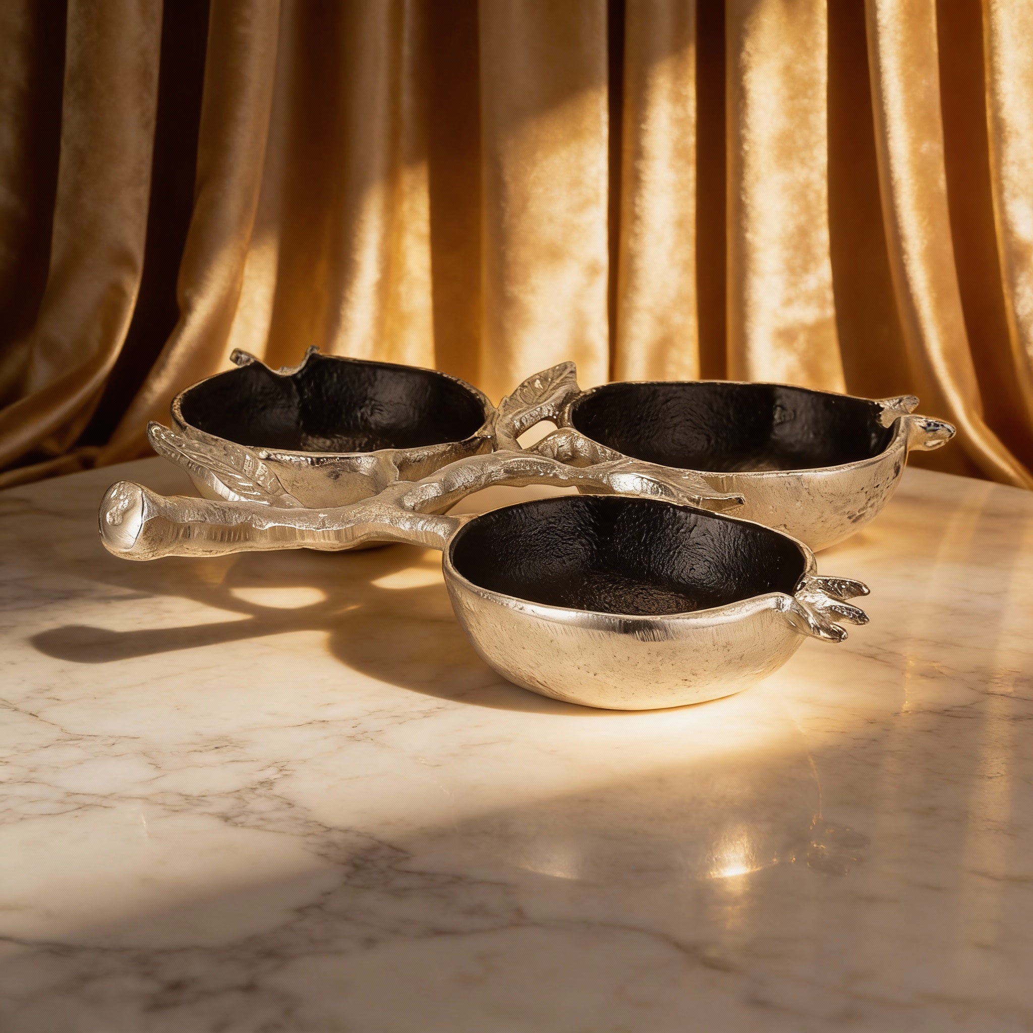 Trio Compartment Serving Platter