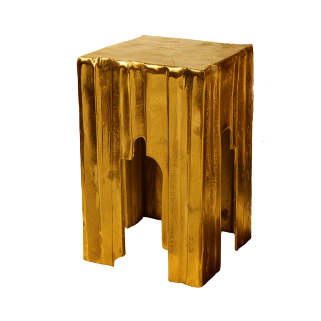 Argent Column Accent Table