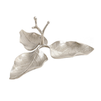 Golden Leaf Serving Platter