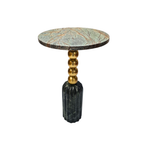 Marble Curve Side Table