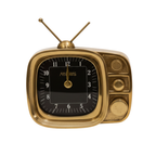 Vintage Radio Table Clock