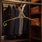 Finial Brass Coat Hook