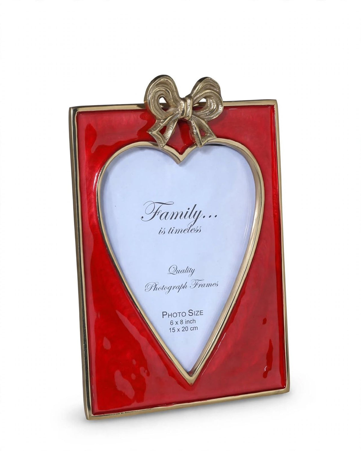 The Bow Heart Photo Frame