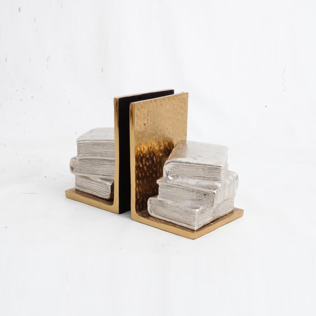Cartouche Art Bookend