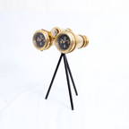 Voyageur Binoculars Table Clock