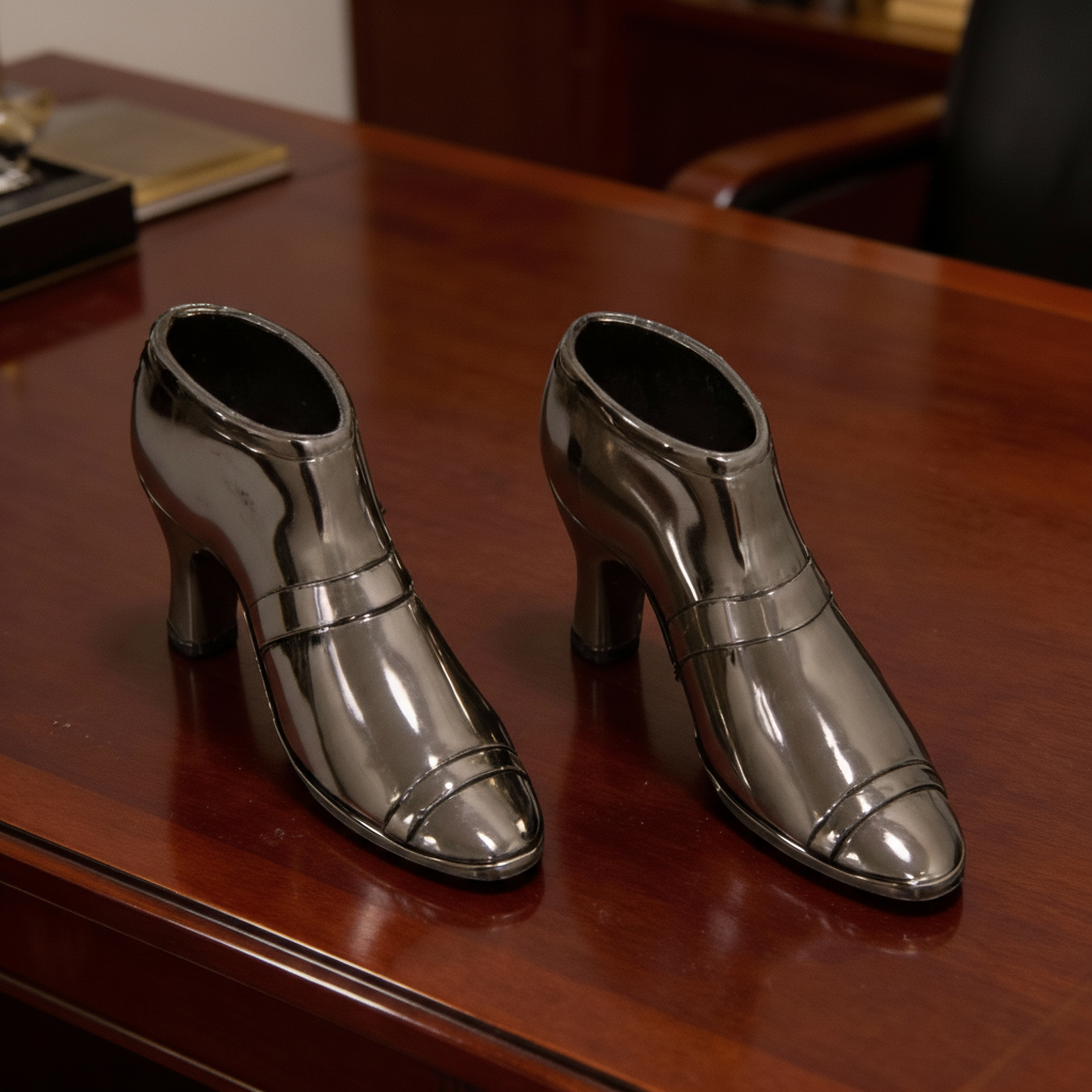 Boudoir Twin Shoe Accent Tray