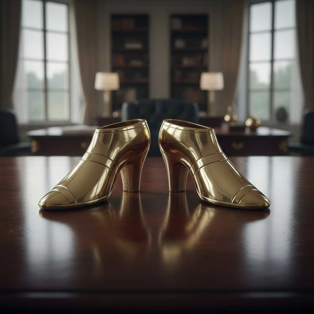 Boudoir Twin Shoe Accent Tray