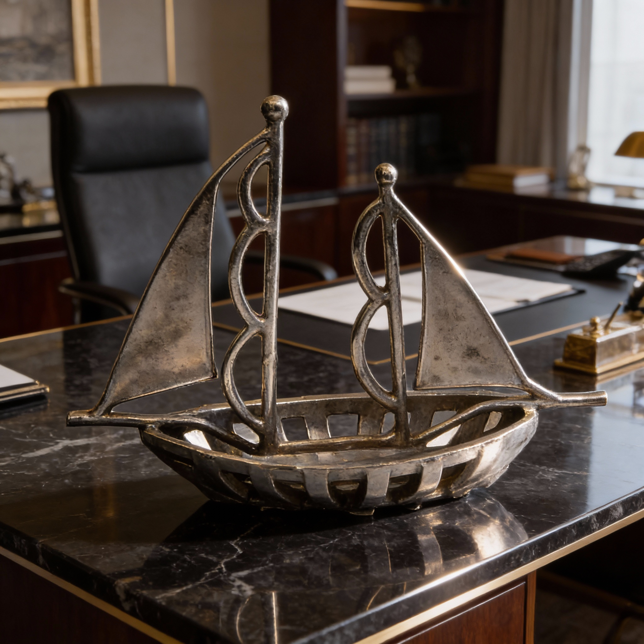 Nautique Boat Accent Sculpture