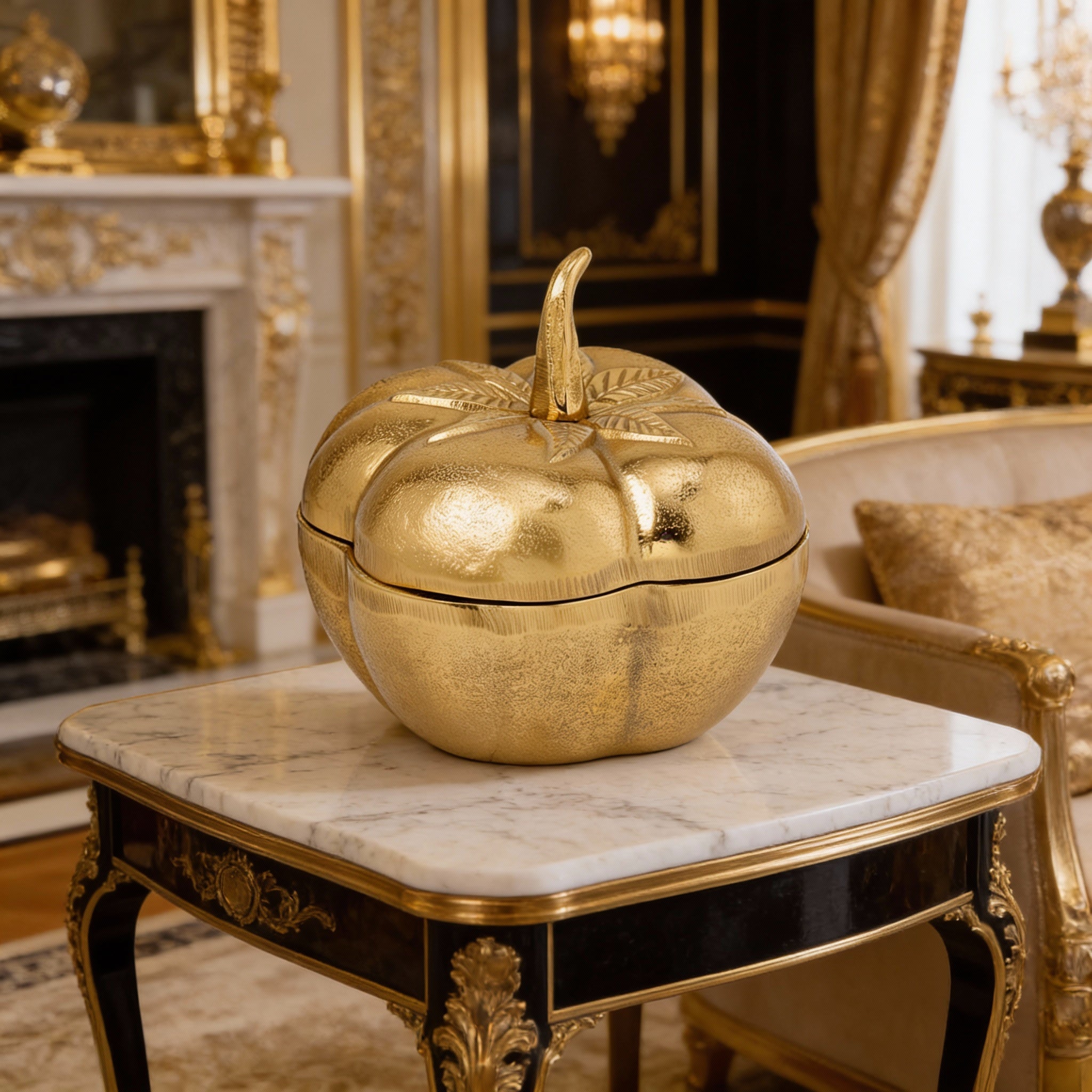 Harvest Pumpkin Accent Box