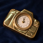 Shutter Camera Table Clock