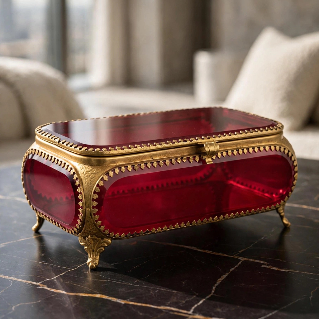 Ruby Regalia Jewellery Box