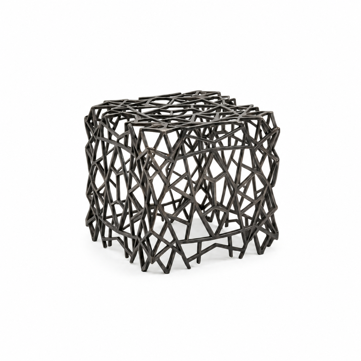 Matrix Sculpted Accent Stool